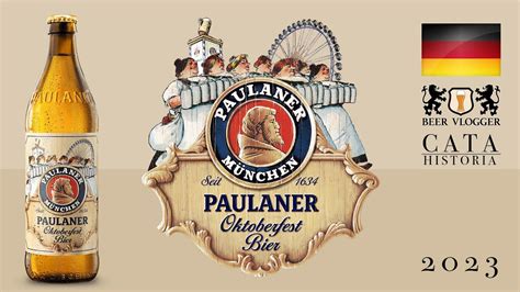 Paulaner Oktoberfest Bier 2023 Cata And Historia Youtube