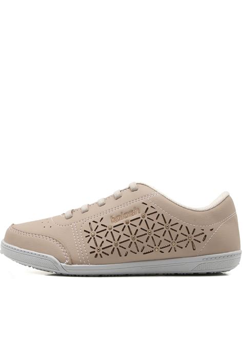 Casual Tênis Kolosh Lasercut Nude Compre Agora Dafiti Brasil