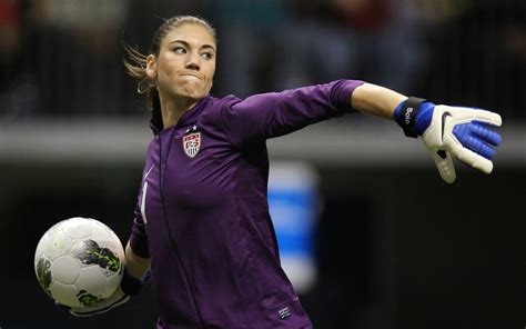 Players Gallery Hope Solo USA Soccer Goalkeeper Bio News Records Profile Style Hot Wallpaper