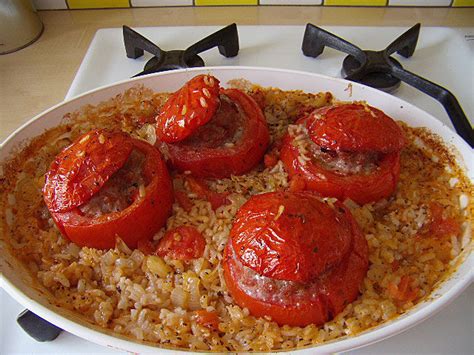 Tomates Farcies Et Riz Mille Et Une Recettes De Colette