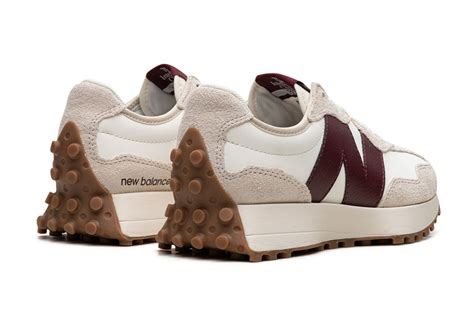 New Balance 327 Moonbeam Classic Burgundy Womens Pimp Kicks