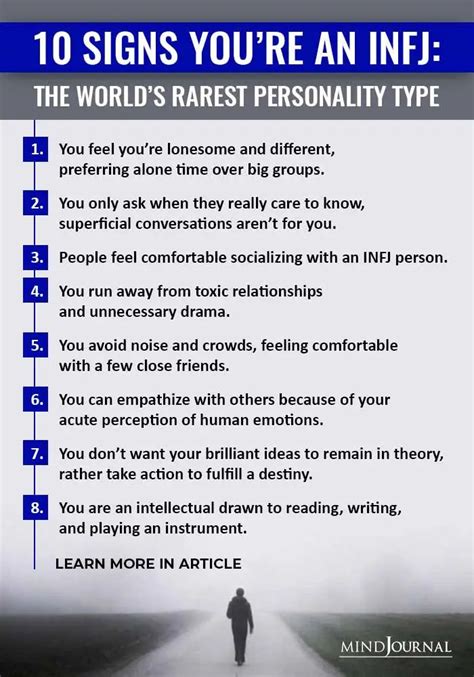 10 Signs You re An INFJ The World s Rarest Personality Type Personalità