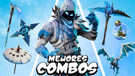 LOS MEJORES COMBOS Para La Skin CUERVO GLACIAL Pack Leyendas