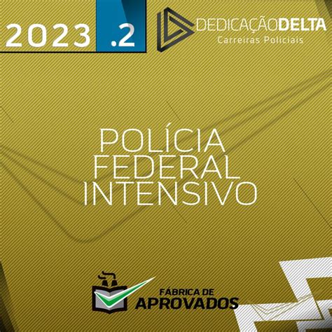 Pf Prepara O Intensiva Agente E Escriv O Da Pol Cia Federal