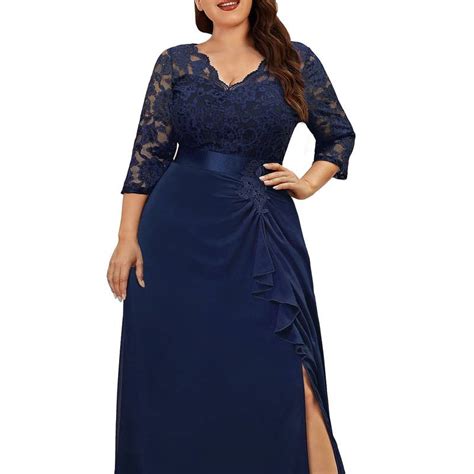 Plus Size Elegant Dress Womens Plus Solid Ruched Temu