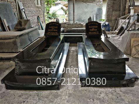 Batu Nisan Prasasti Peresmian Makam Bahan Marmer Granit Body