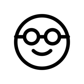 Nerd Emoji PNG Transparent Images Free Download | Vector Files | Pngtree