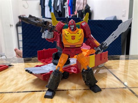 Transformers Hot Rod Rodimus Prime Carousell