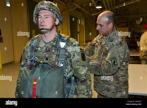 Chaplain Capt Richard Barfield Jumpmaster Assigned To The 54th