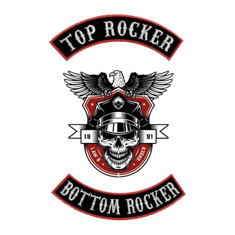 Custom Biker Rocker Patches With Style