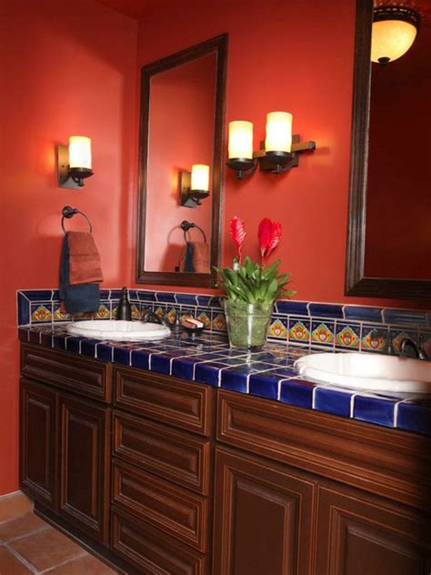 44 Cool And Bold Red Bathroom Design Ideas Digsdigs