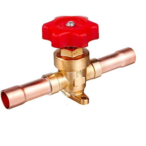 Lbg Products Brass Refrigerant Diaphragm Hand Valve One Way Flow Control Shut Off Valve For