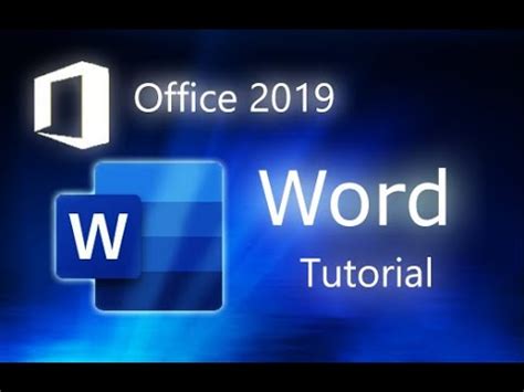 Microsoft Word 2019 - Tutorial for Beginners in 16 MINS! [COMPLETE ...
