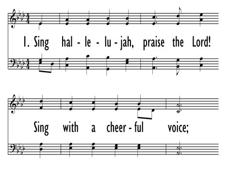 SING HALLELUJAH PRAISE THE LORD Celebration Hymnal 13 Hymnary Org