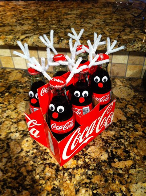 Coke Bottle Reindeer Cute Inexpensive Christmas T Idea