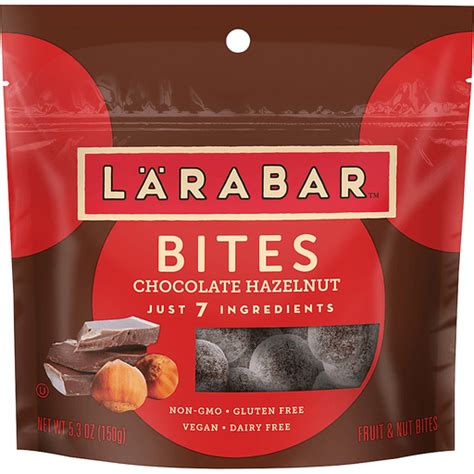 Larabar™ Chocolate Hazelnut Bites 5 3 Oz Pouch Granola Y Barras De