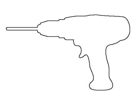 Printable Drill Template