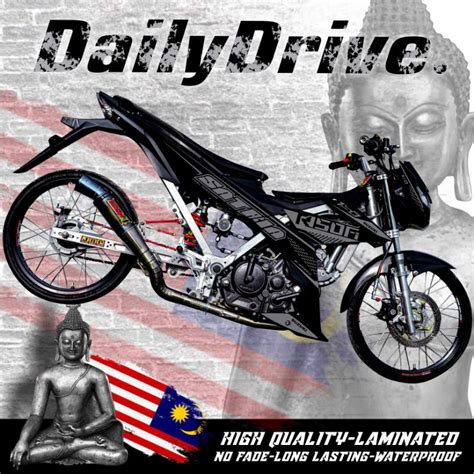 Suzuki Raider 150 Fi Malaysian Concept Decal Shopee Philippines