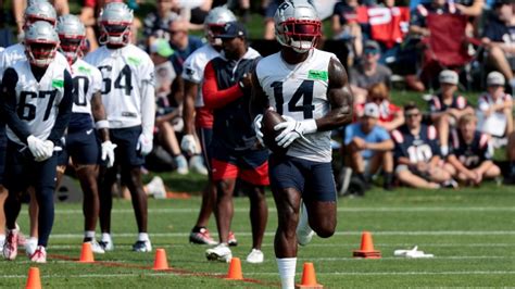 Patriots Training Camp Observations Could Rb Injury Impact Dalvin Cook