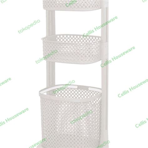 Jual Rovega Laundry Rack Basket Susun Rlb Keranjang Baju