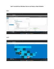 Step By Step Guide Installing Iis On Windows Server For Static