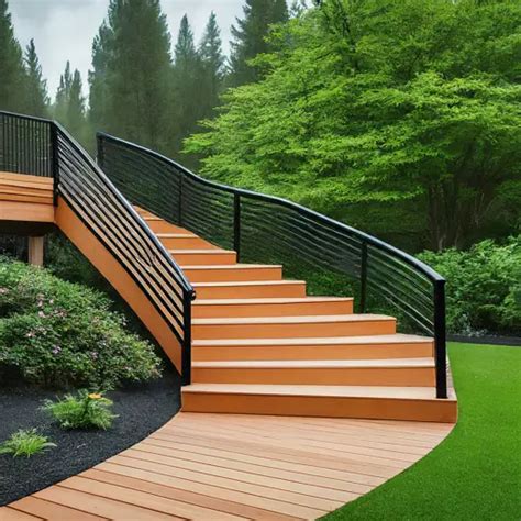 12 Deck Stairs Ideas - DIYCozy: Nails, Decor, DIY, Gardening, Holidays