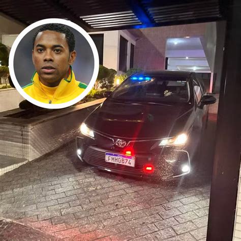 Robinho é preso pela Polícia Federal e vai cumprir pena de 9 anos em