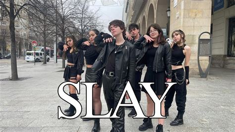 Kpop In Public One Take Everglow Slay Cover By