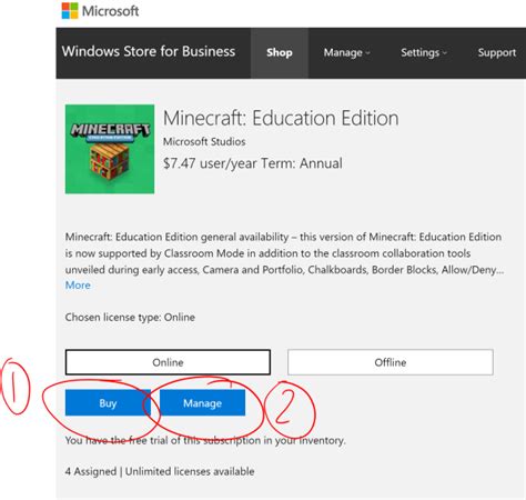 Minecraft Education Edition – Buying & Managing Licenses ...