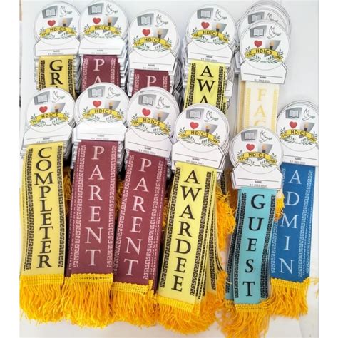 Graduationculmination Ribbon For Graduate Parent Most And Best Awards