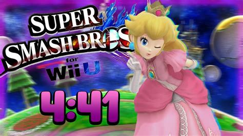 Super Smash Bros Wii U Classic 0 0 Peach Speedrun 4 41 YouTube