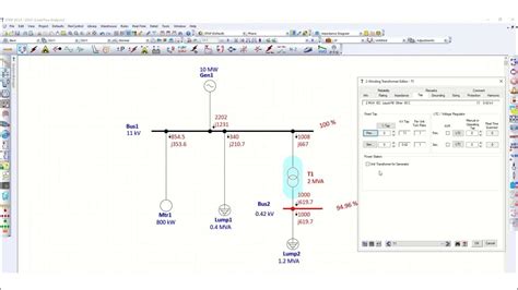 Etap Load Flow Bus Under Voltage Problem Solved Youtube