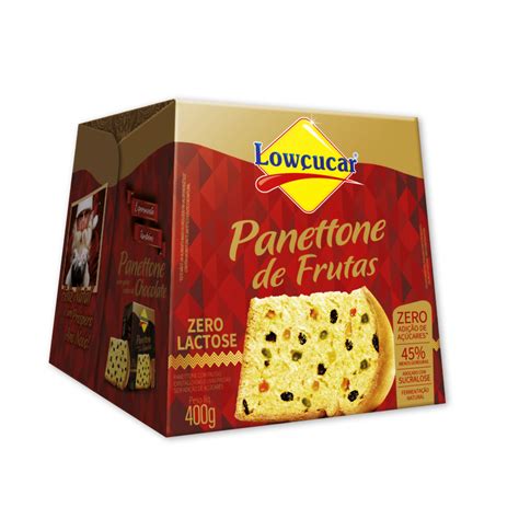 Panettone Frutas Zero A Ucar G Low Ucar