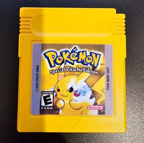 Pokemon Yellow Special Pikachu Edition Gb Game Boy Original Mercadolivre