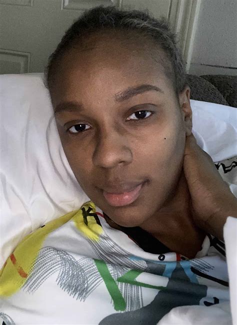 No Makeup Selfie For Cancer
