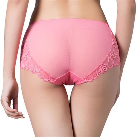 Bud Silk Popular Womens Panties Lace Gauze Ventilation Underpants