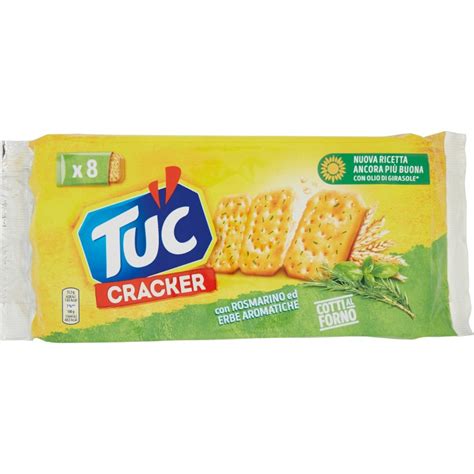 Saiwa Tuc Crackers Snack Aromatizzati Al Rosmarino Conf Pacchetti