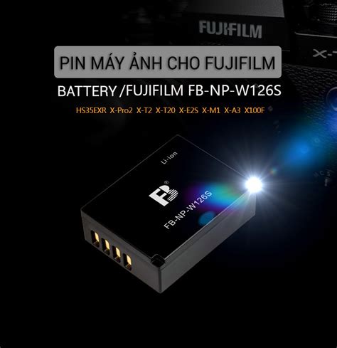 Pin NP W126S Cho Fujifilm X S10 X T30 X T200 X T100 X T20 X Pro3 X T3 X