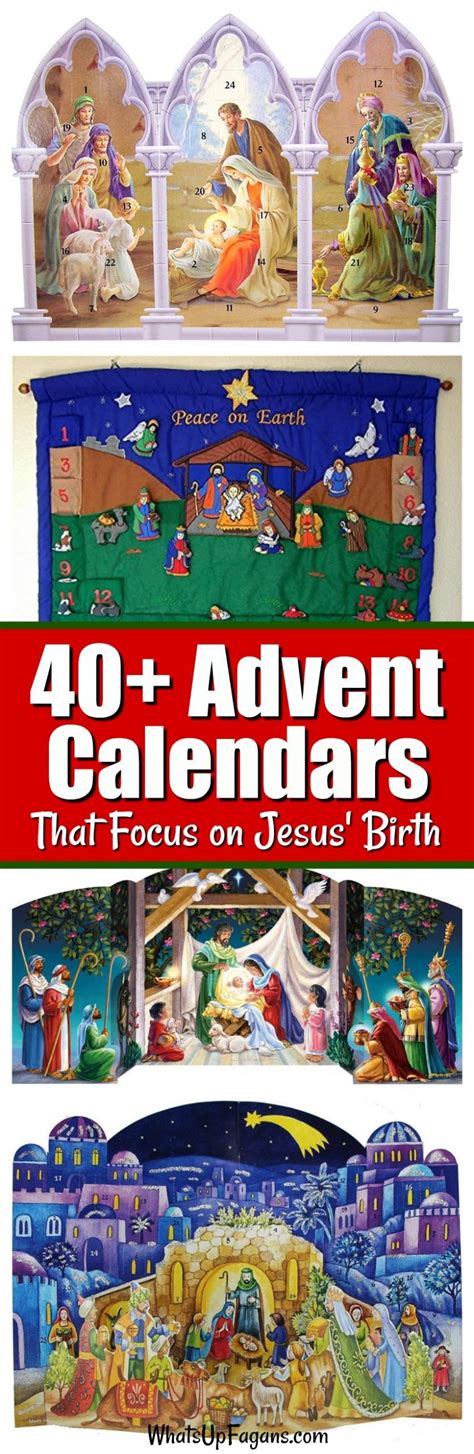 40 christian nativity advent calendars focused on jesus – Calendar ...