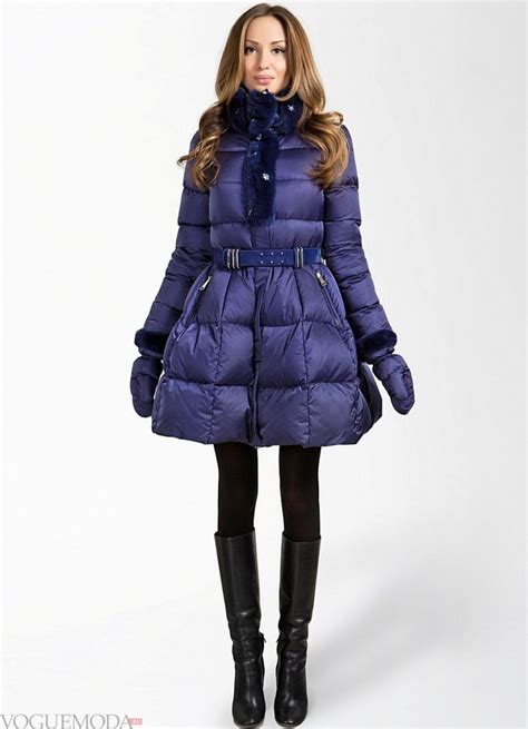 С чем носить пуховик до колена: фото, женский, зимой