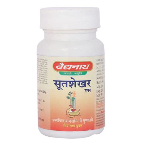 X Baidyanath Sutshekhar Ras Tablet Tabets Complete Ayurvedic