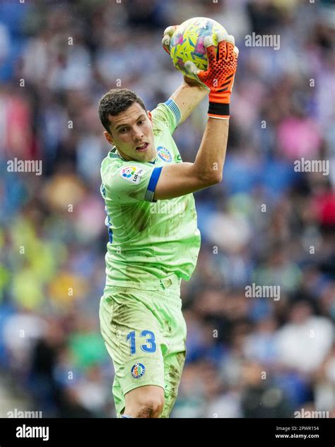 David Soria Of Getafe Cf During The La Liga Match Between Rcd Espanyol