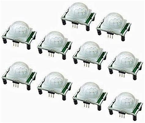 WMYCONGCONG 10 PCS PIR Module Pyroelectric Infrared Motion Sensor