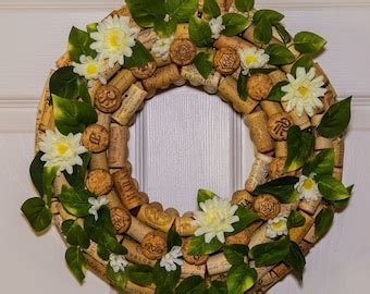 Cork Wreath - Etsy