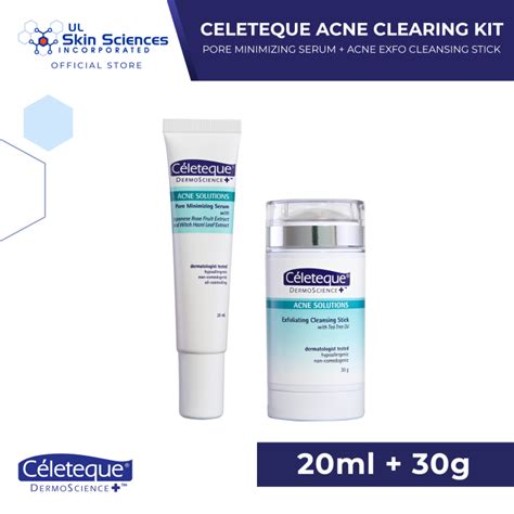 Celeteque Acne Clearing Kit Lazada Ph