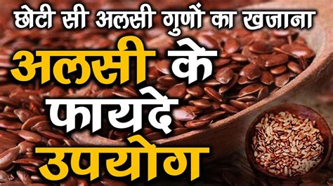 छोटी सी अलसी के बड़े जबरदस्त हैं फायदे इस तरह करें रोज उपयोग Flax Seeds Benefits In Hindi