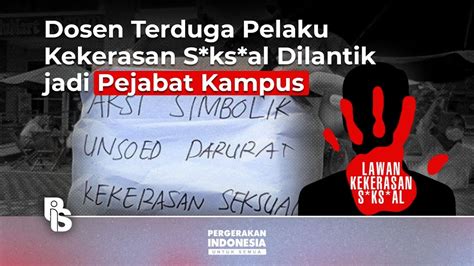 Dosen Terduga Pelaku Kekerasan Seksual Dilantik Jadi Pejabat Kampus