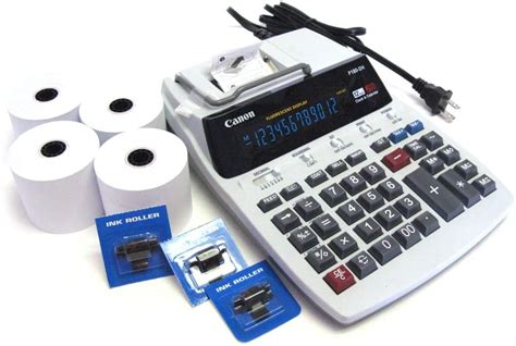 Canon P Desktop Printing Calculator Special Package With Rolls