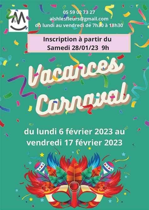 Programme Alsh Vacances F Vrier Ans Mjc Des Fleurs Saragosse