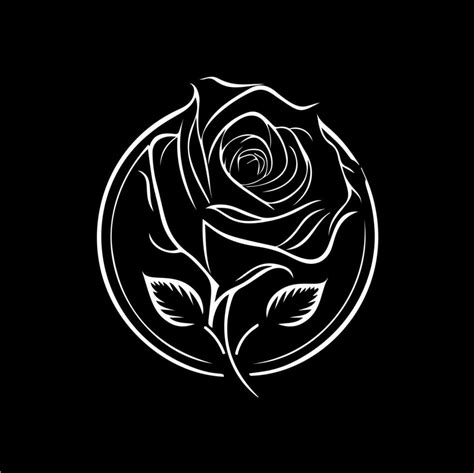 White Rose Logo Vector Art Icons And Graphics For Free Download